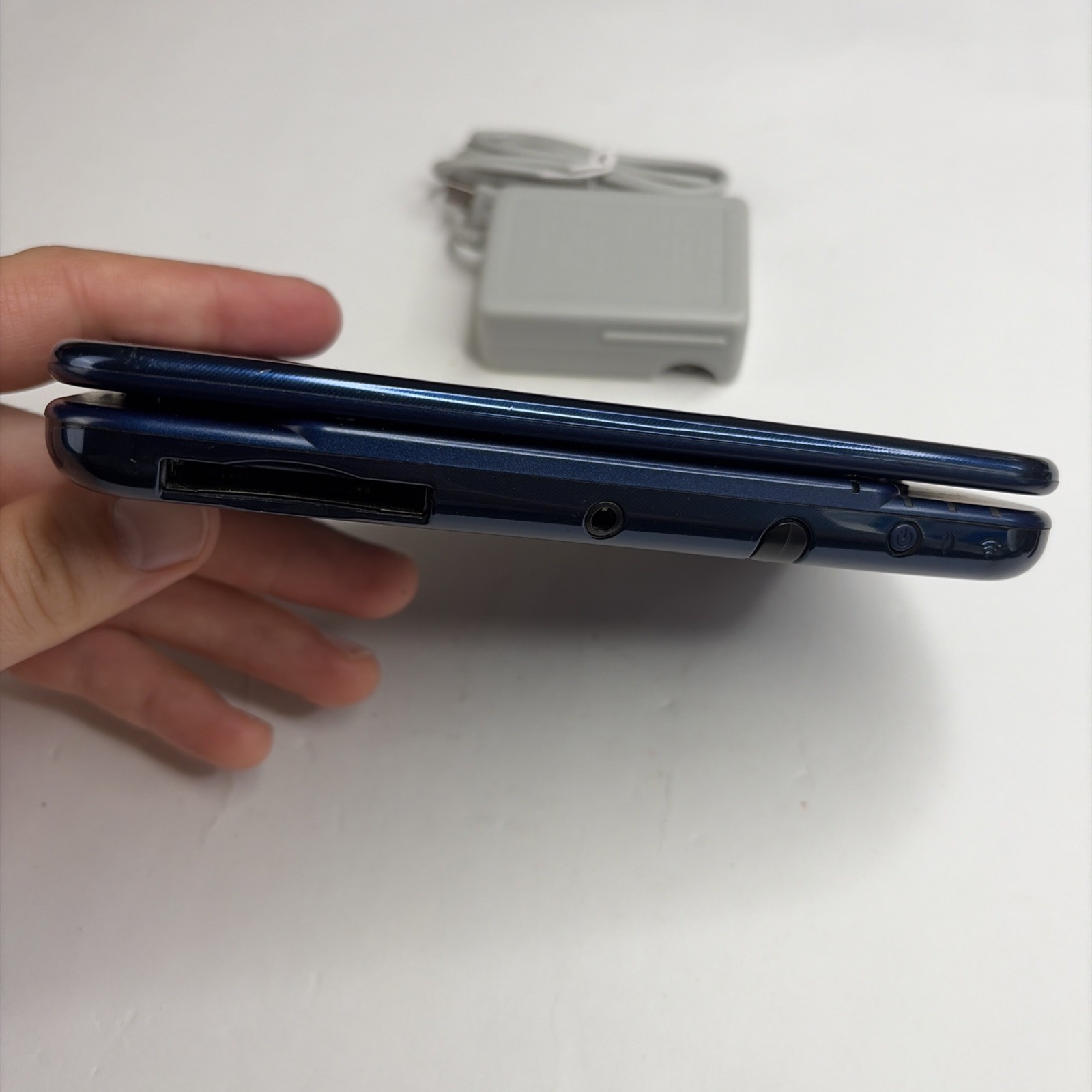New Nintendo 3DS XL LL Blue Console – Tested! W Charger Stylus