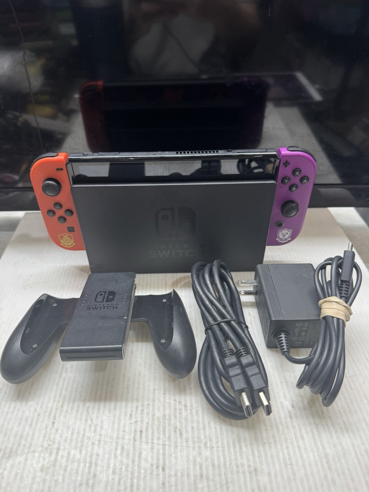 Nintendo Switch OLED Pokémon Scarlet & Violet Edition Console Wi-Fi HDMI USB-C