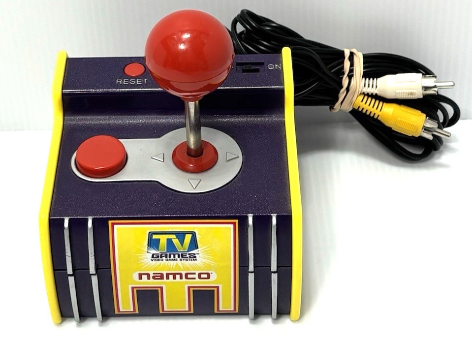 Namco TV Games Pac-Man Plug and Play Joystick Video Game Console Controller GUC