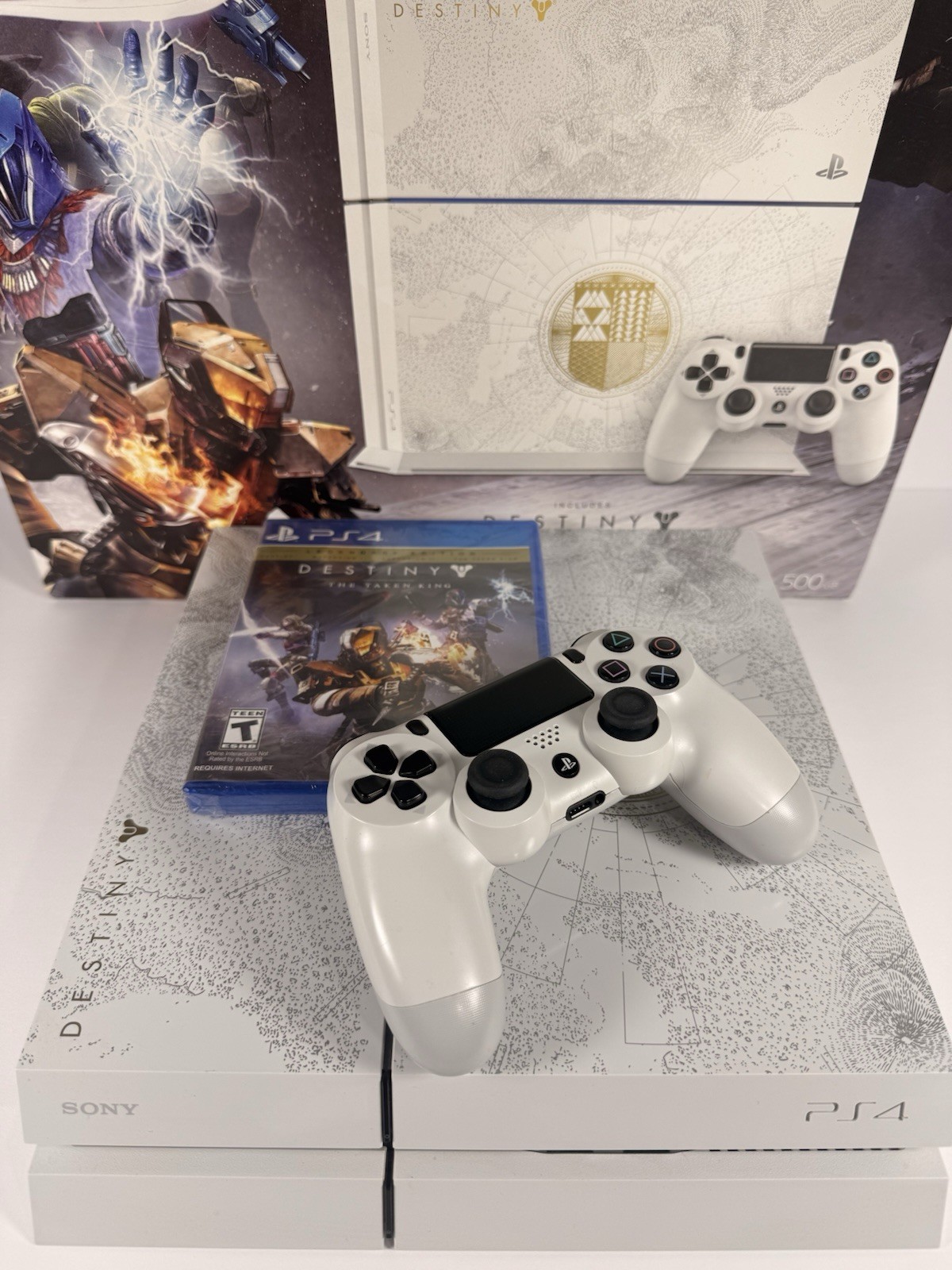 Sony PS4 Destiny The Taken King Limited Edition Console Complete CIB
