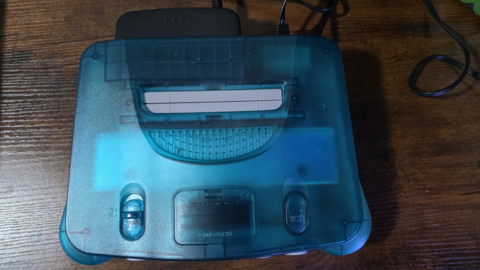 Nintendo 64 N64 Ice Blue Funtastic Console Controller Pak Region Free Bundle