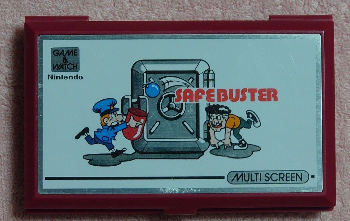 Nintendo Safe Buster JB-63 Multi Screen Game & Watch Tested Working 1988 Japan