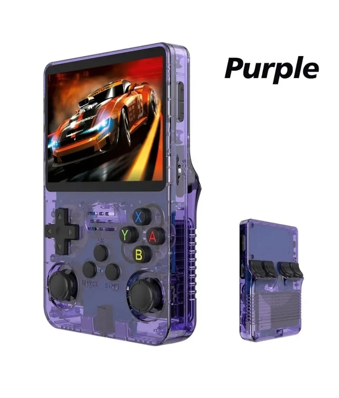R36S Open Source Handheld Game Console, Large screen, Large battery, 64GB