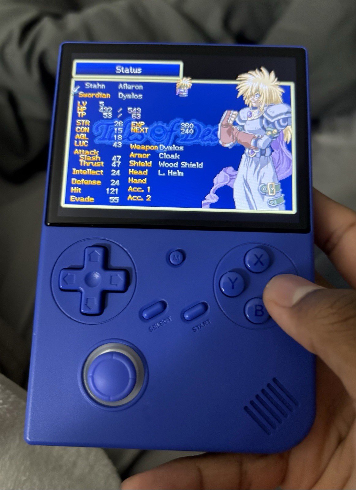 anbernic rg40xxv BLUE (WORKING)