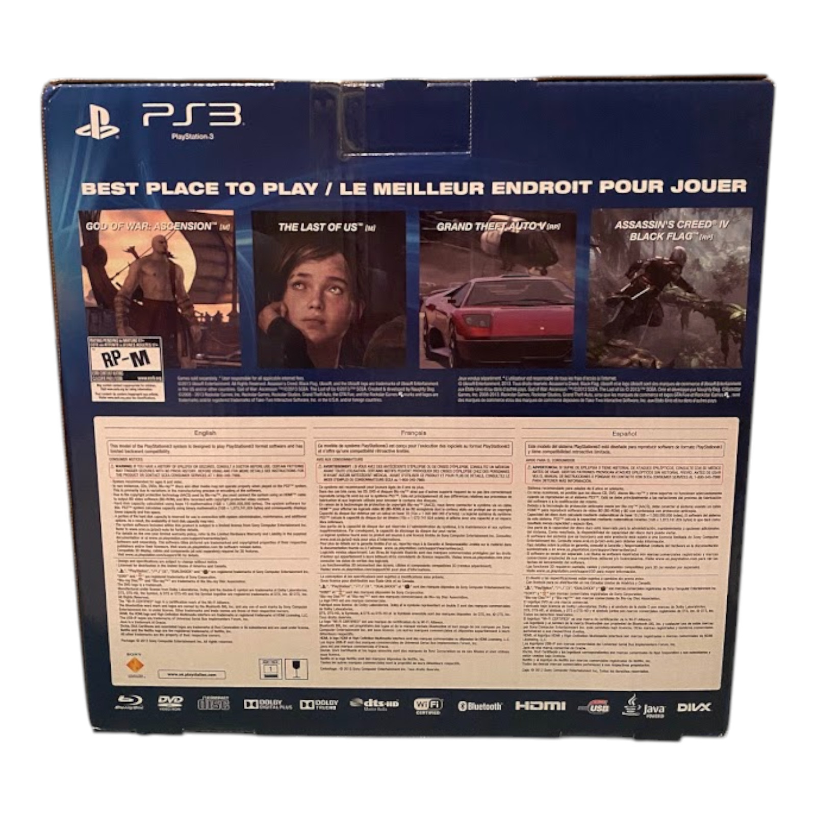 Play Station 3 500gb Console Brand New Sealed CECH-4201C PS3