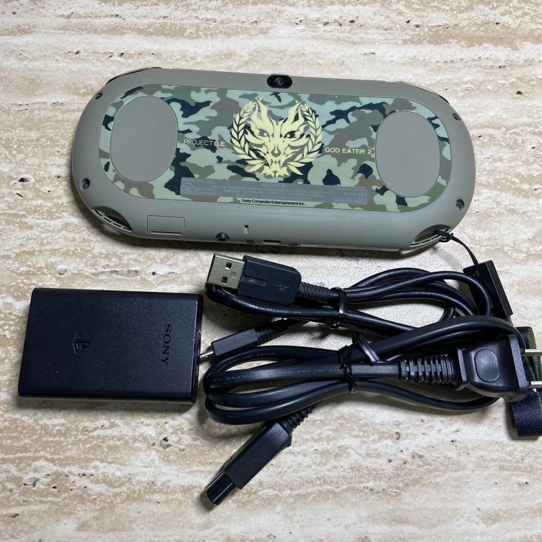 Sony PS Vita GOD EATER 2 Fenrir Edition PCHJ-10010 Console Excellent 7052