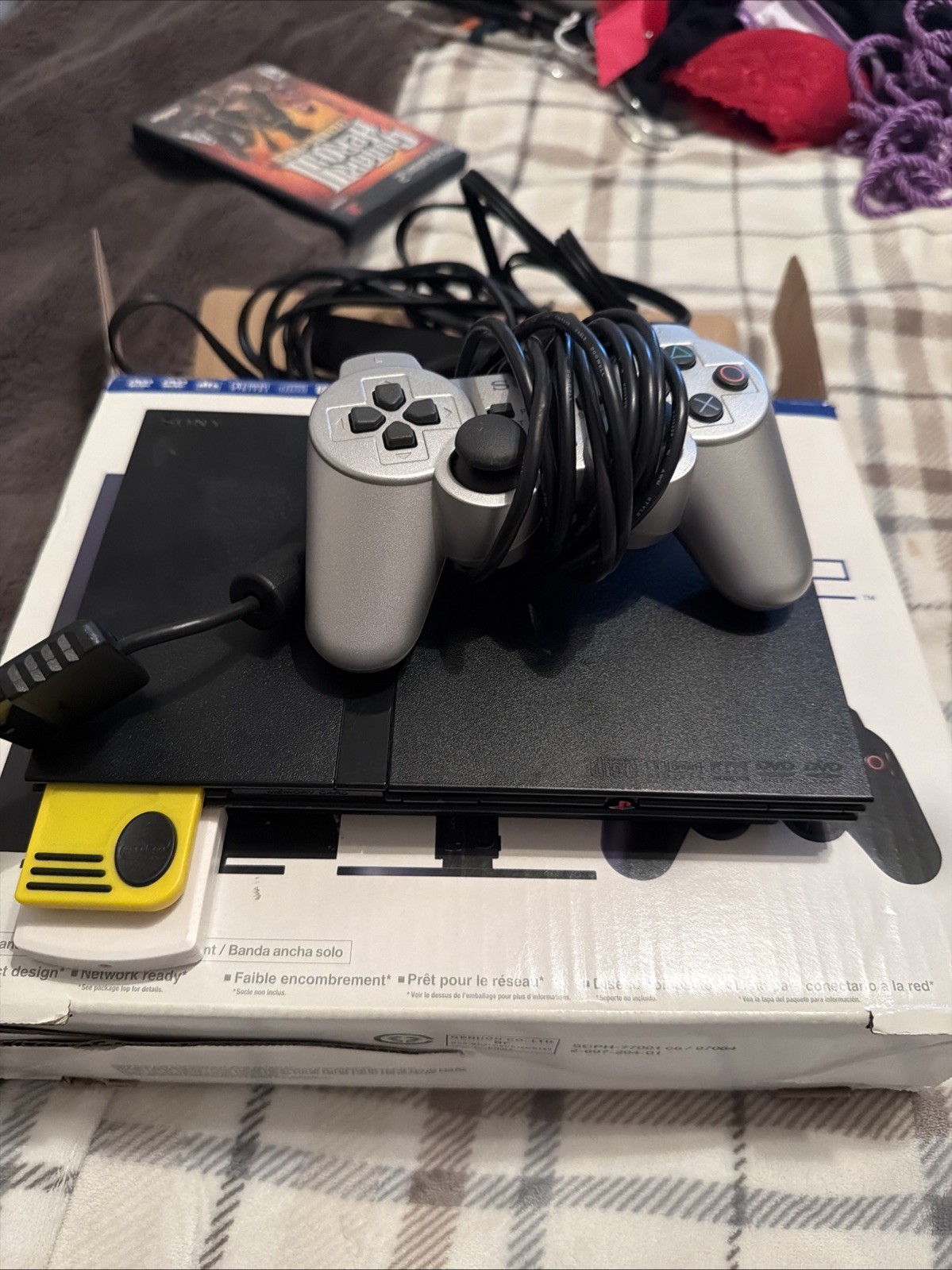 Sony PlayStation 2 PS2 Slim Console Complete. Tested Working