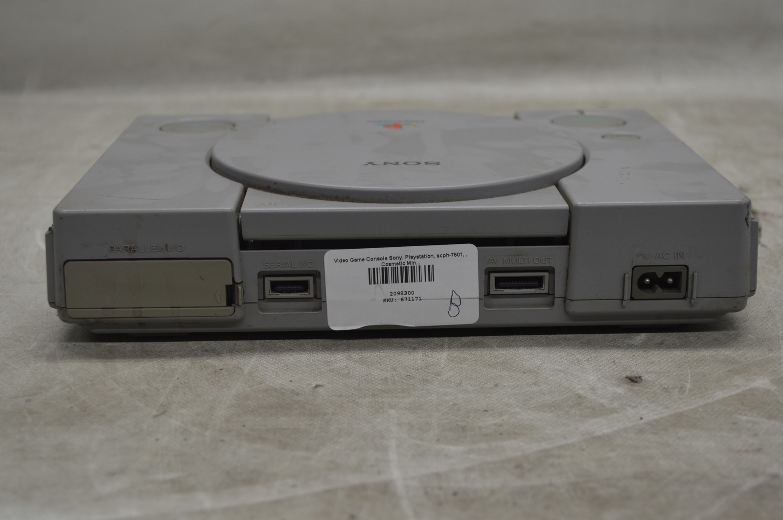Sony PlayStation 1 PS1 SCPH-7501 Video Game Console *Console Only*