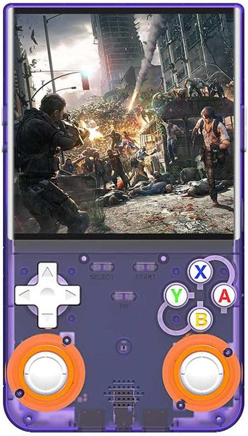 R36 Ultra Retro Handheld Game Console, with 64G Built-In 20000+ Games, 3000Mah R