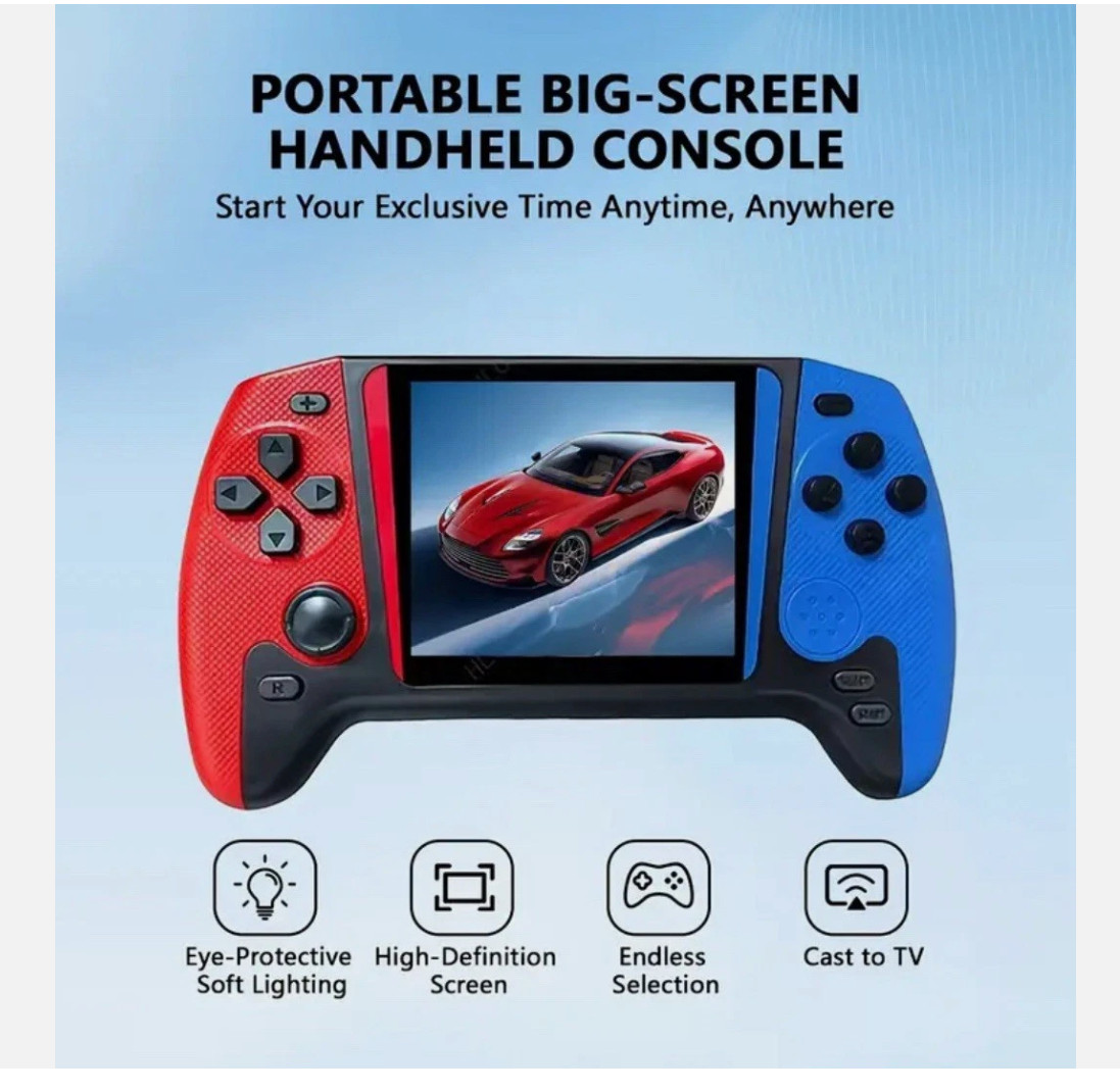 Portable Gaming Retro Console – 3.5″ IPS Screen – 64GB 10000+ Games