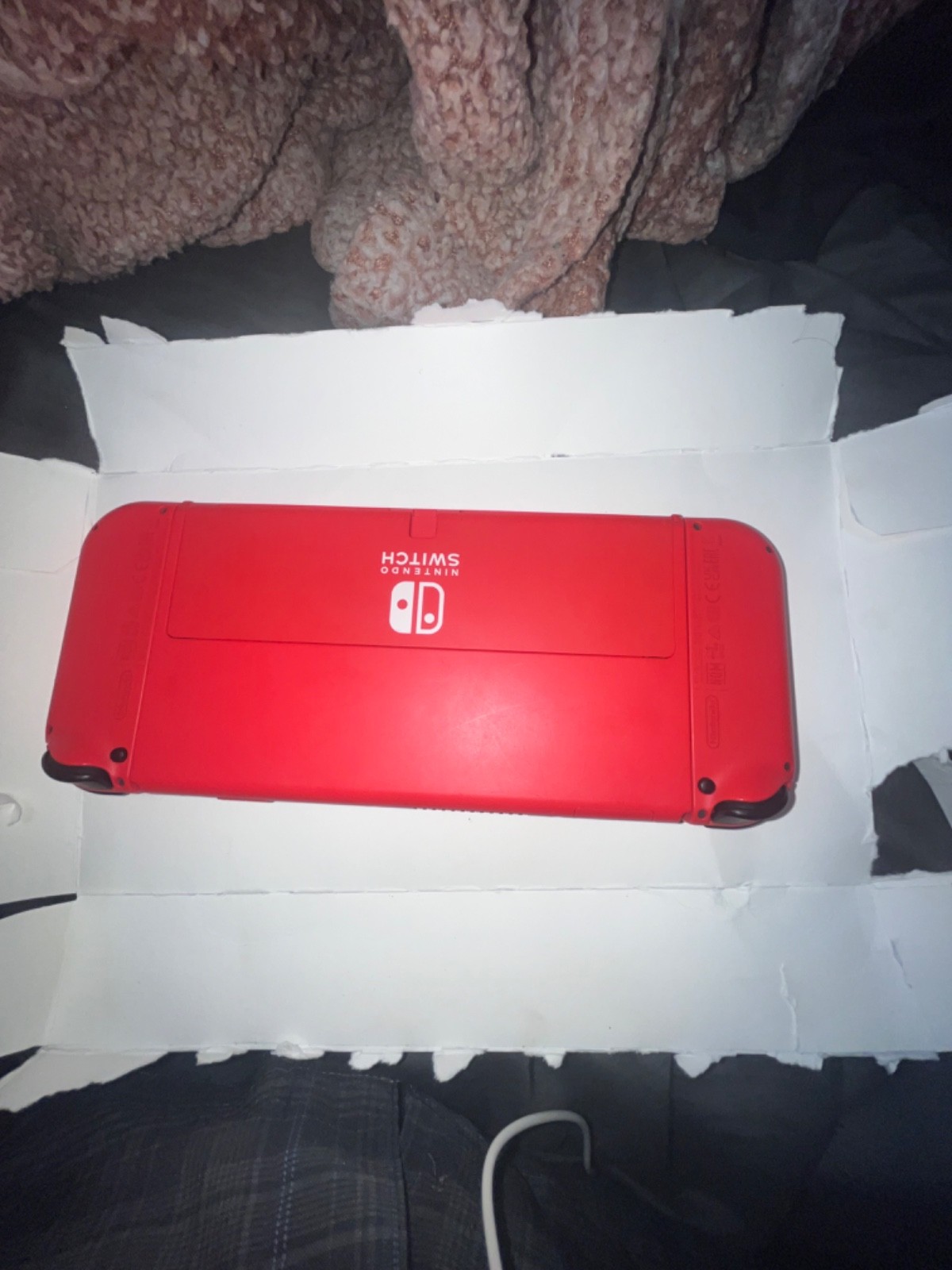 Nintendo Switch (OLED Model) HEG-001 Mario Red Edition 64GB Console