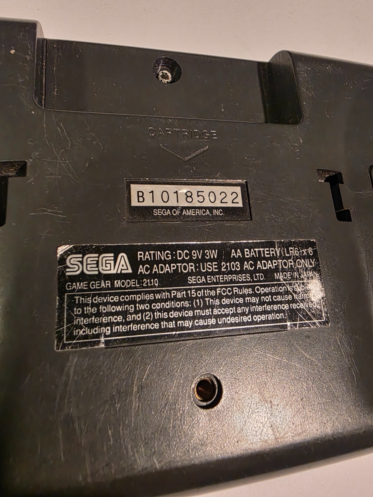 Sega Game Gear Handheld System (Sega, 1990) ☆ AUTHENTIC ☆ Powers On ☆