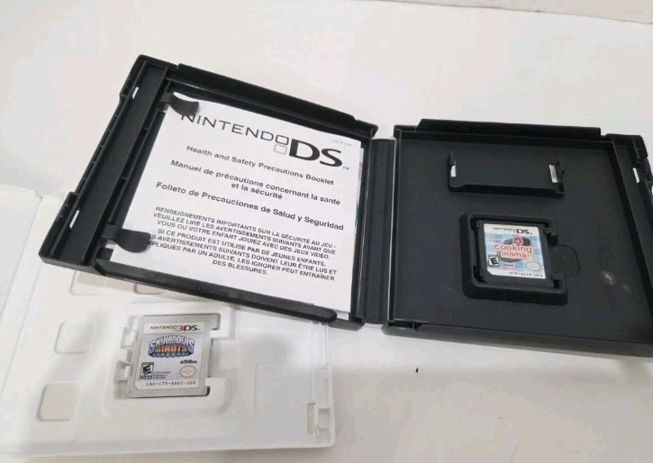 Nintendo 3DS Handheld System Flame Red w/ Charger & 6 Games – TESTED & WORKS