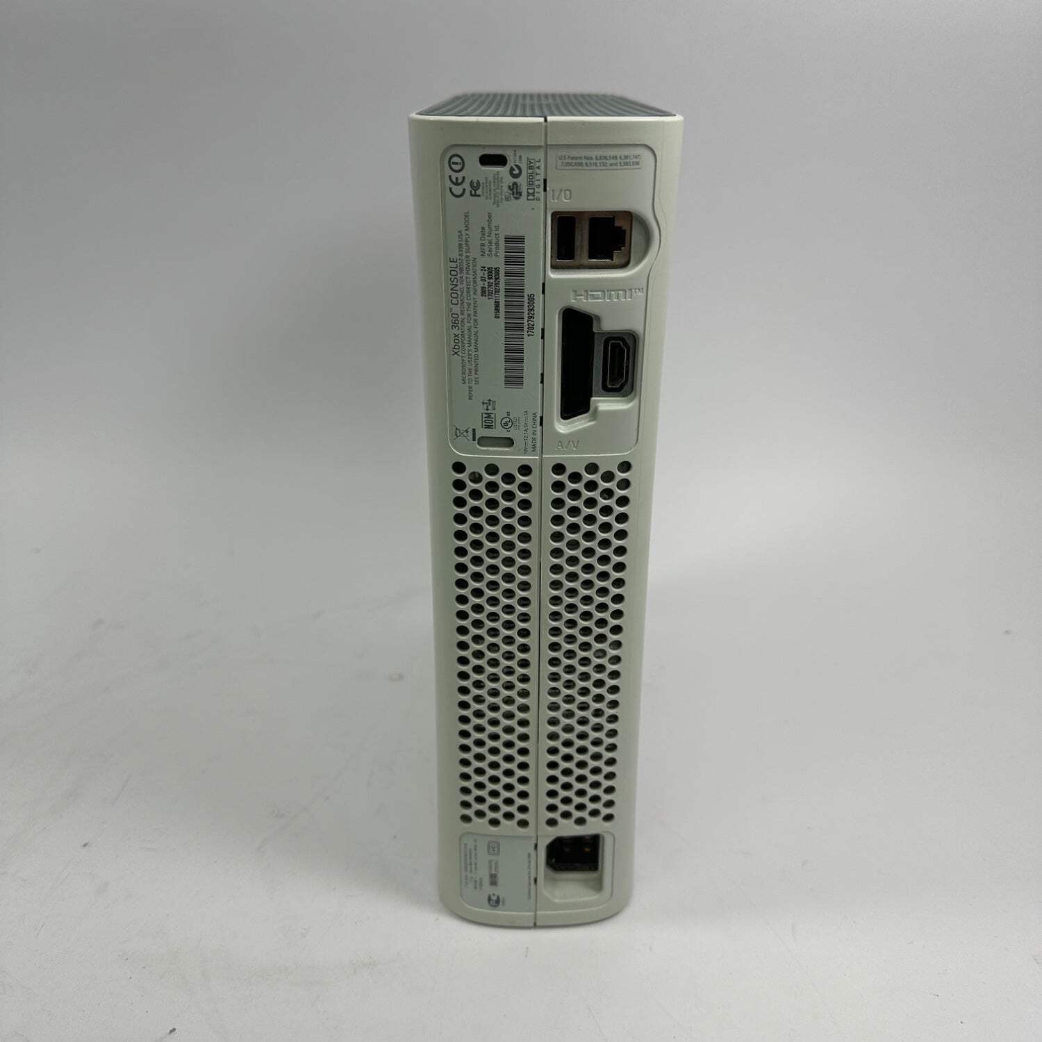 Broken Microsoft Xbox 360 512MB Console Gaming System B4K-00001 Bad Disk Tray