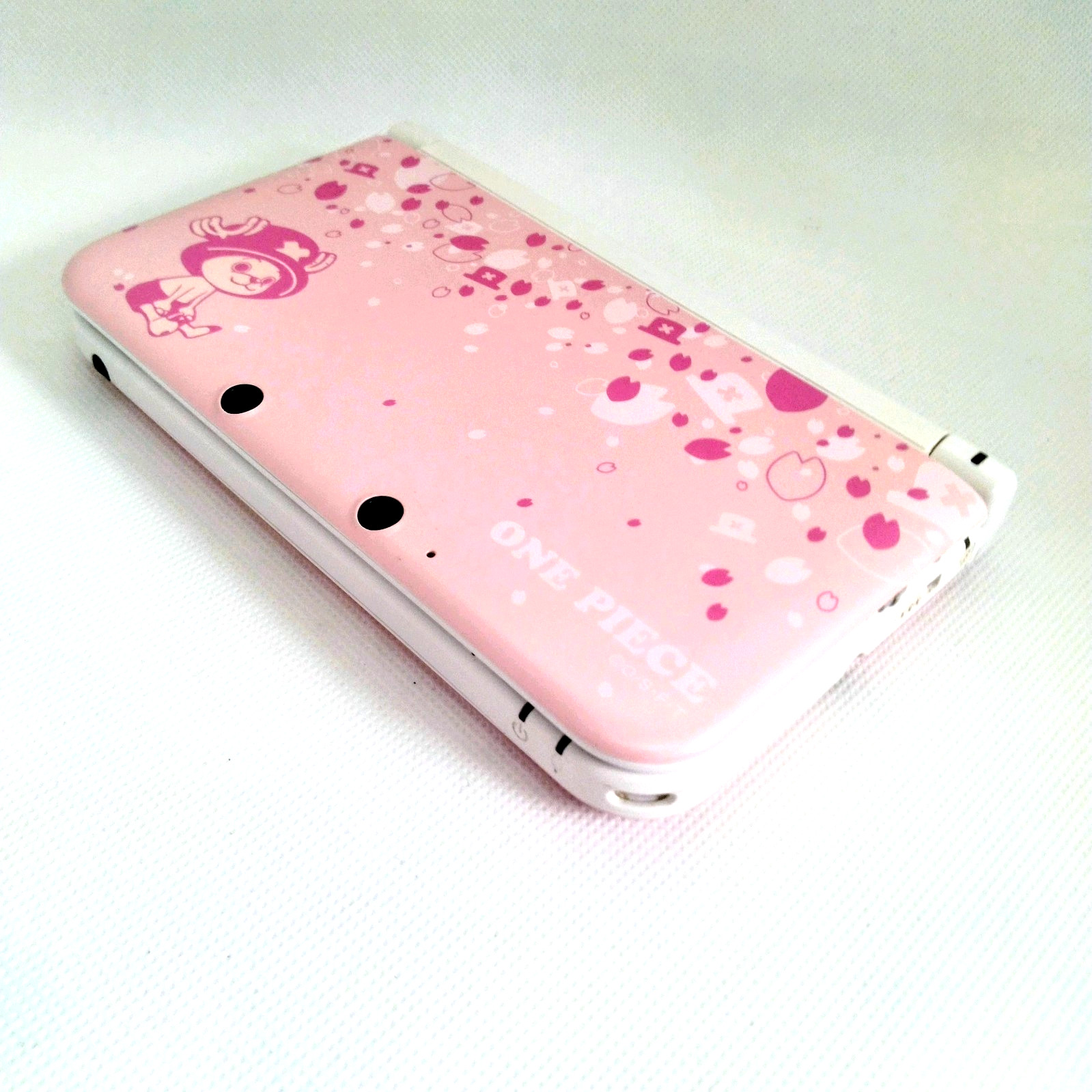 Nintendo 3DS XL Console One Piece Chopper Pink Japanese Tested Working Used
