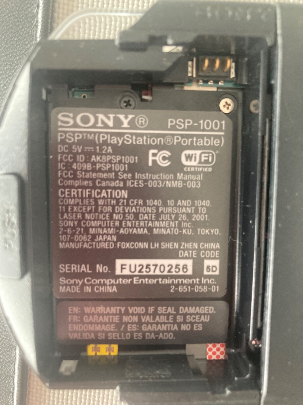 PSP complete with 10 games carrying case and power cord