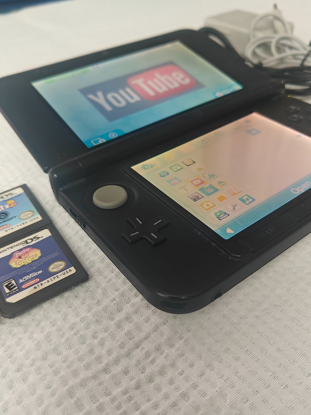 Nintendo 3DS XL Mario & Luigi Dream Team Silver Edition