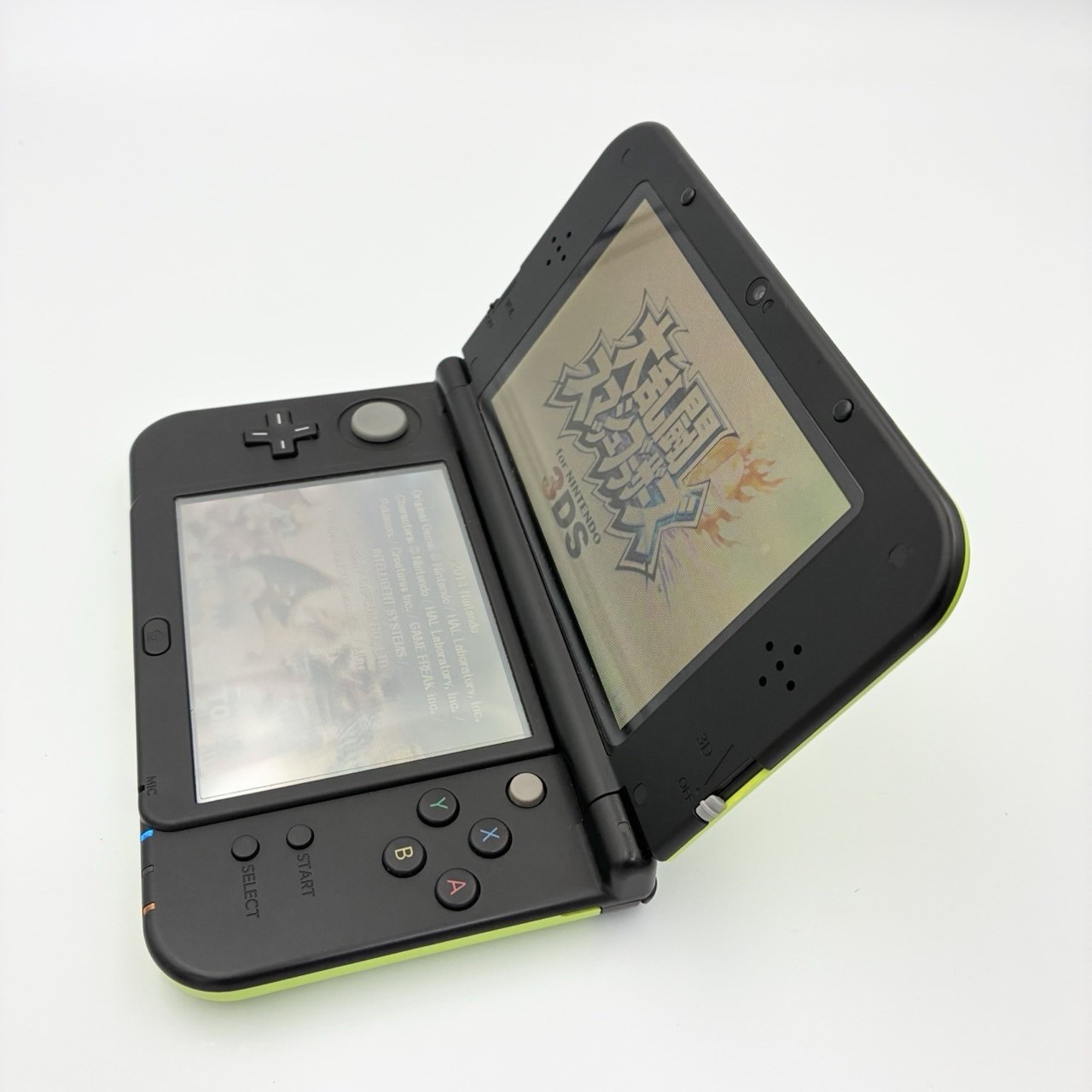 Nintendo New Nintendo 3DS LL lime black Console handheld video Japanese version