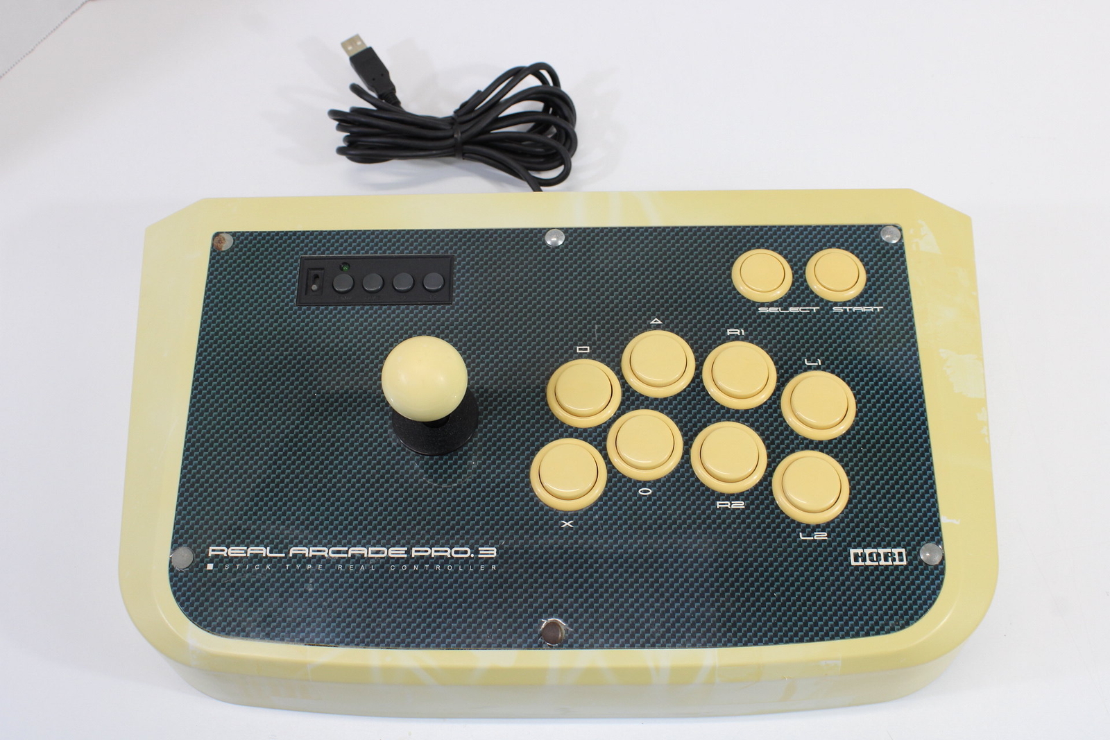 Hori Real Arcade Pro 3 Amazon White Joystick Controller Discolor PS PS2 USB