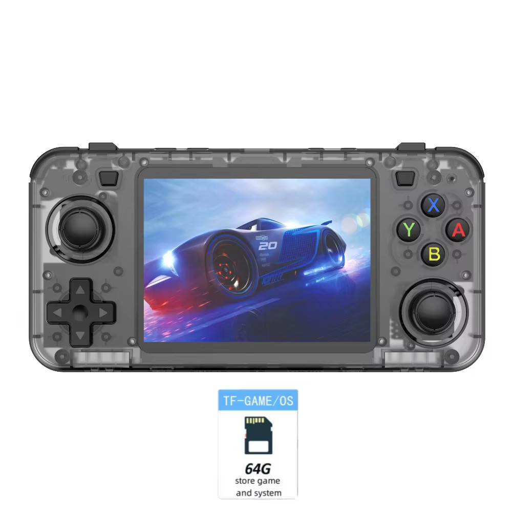 New R36H Game Console R36S Horizontal Retro Handheld Consolas Open Source Portab