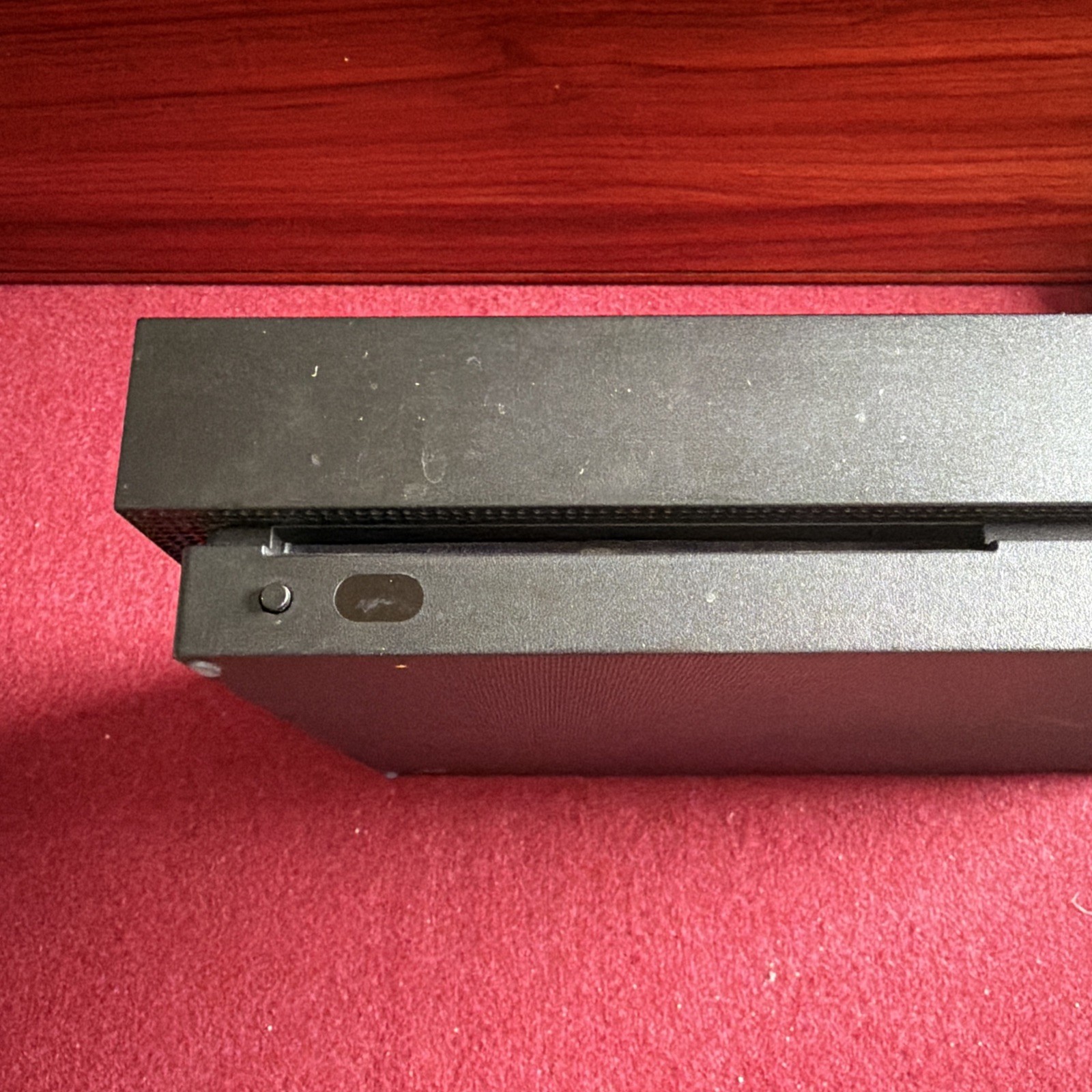 Microsoft Xbox One x Black Console with Cables Tested and Working 1787 As-Is