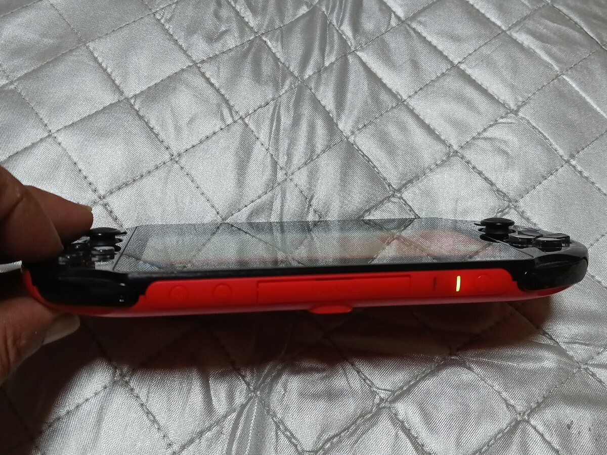 PlayStation PS Vita Sony Red Black PCH-2000 Slim Console Only