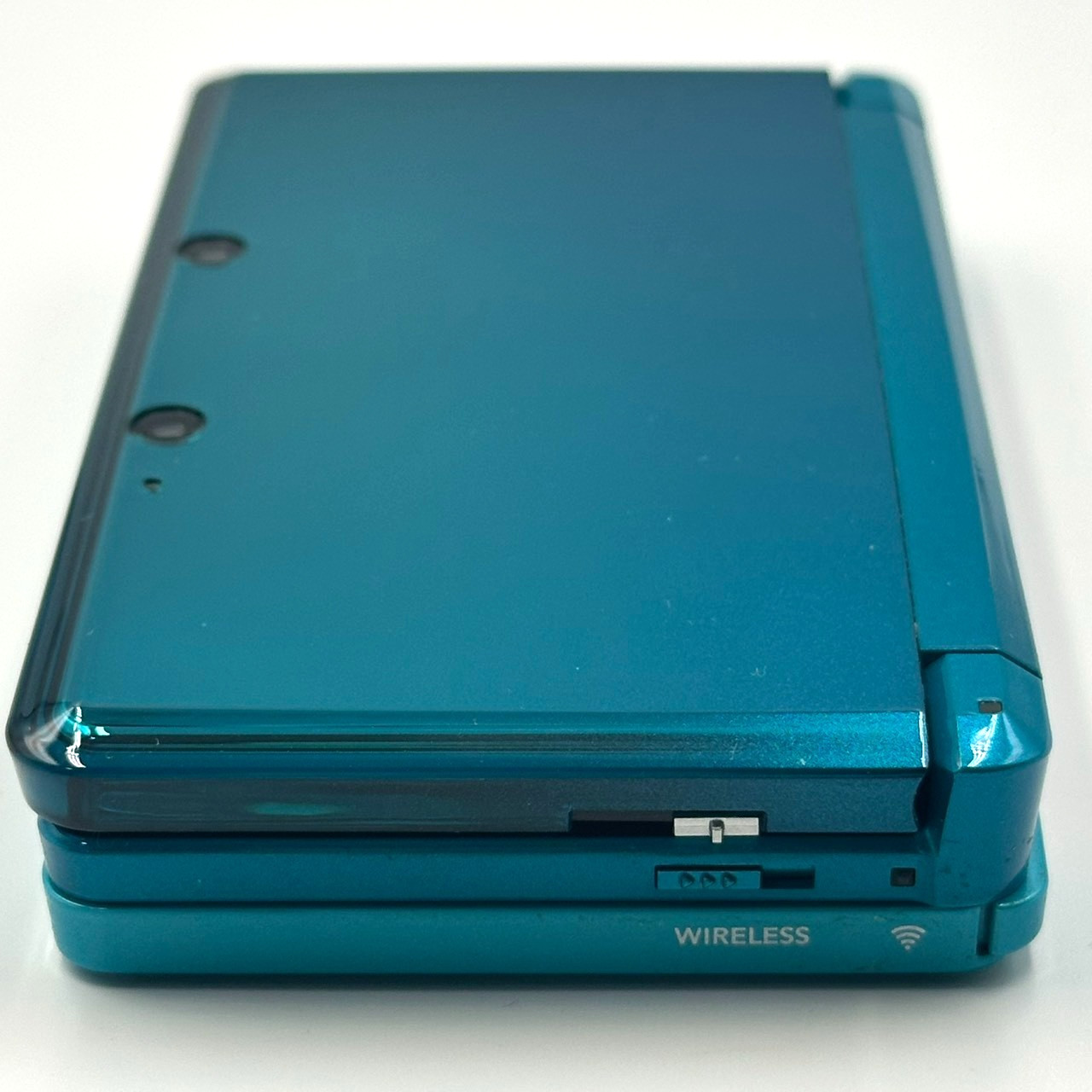 Nintendo 3DS Aqua Blue Console Boxed Charger Manual Japanese Edition