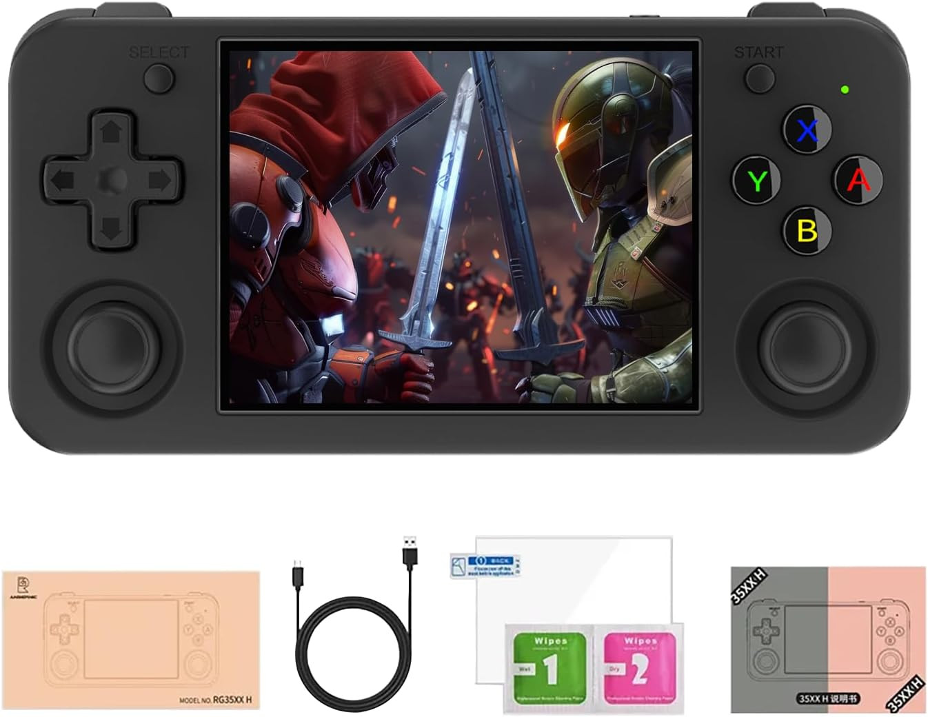 RG35XX H, Retro Handheld Gaming Console, Support HDMI TV Out, 5G Wifi Bluetooth
