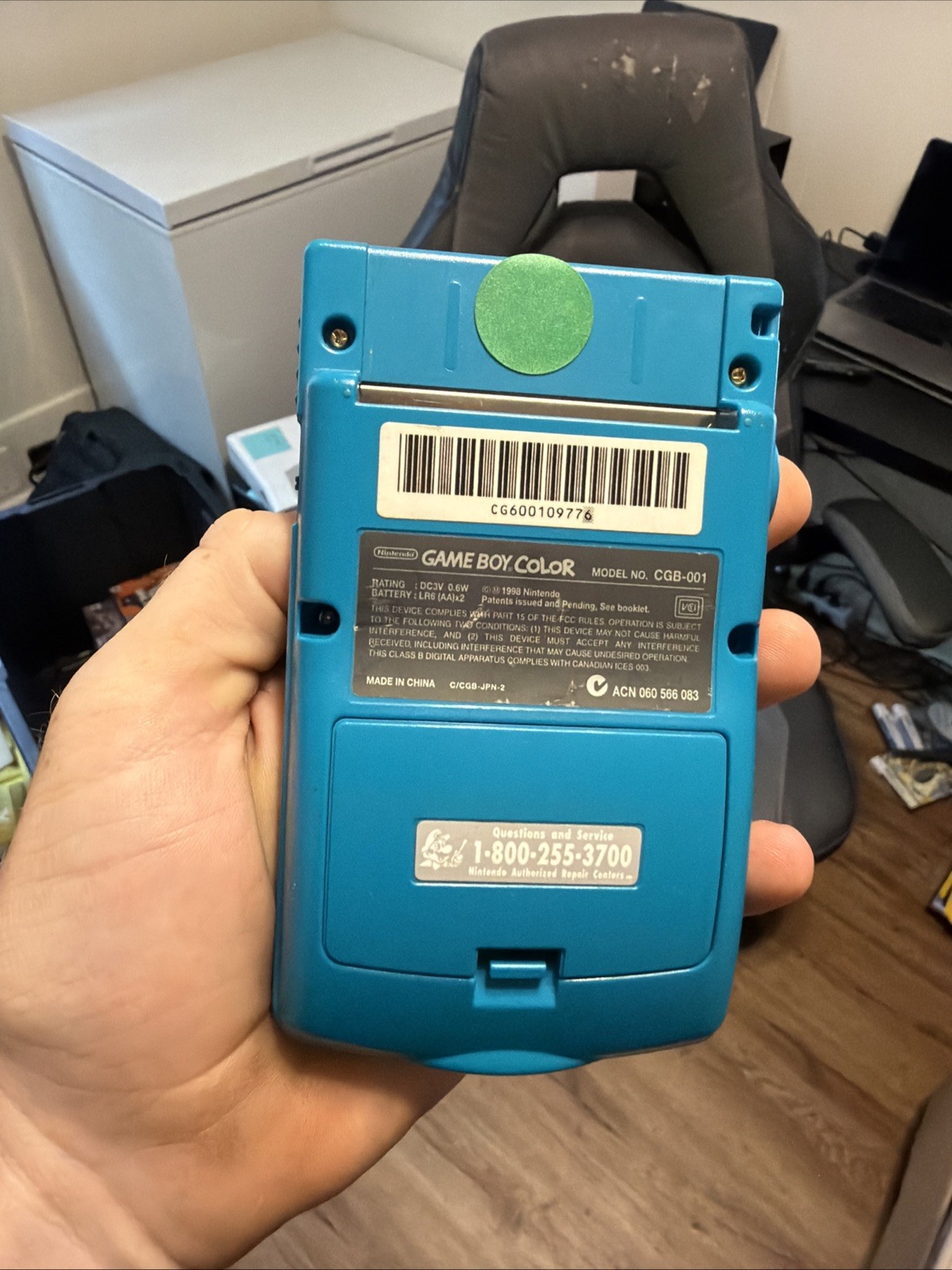 Nintendo Game Boy Color Handheld Game Console – Teal