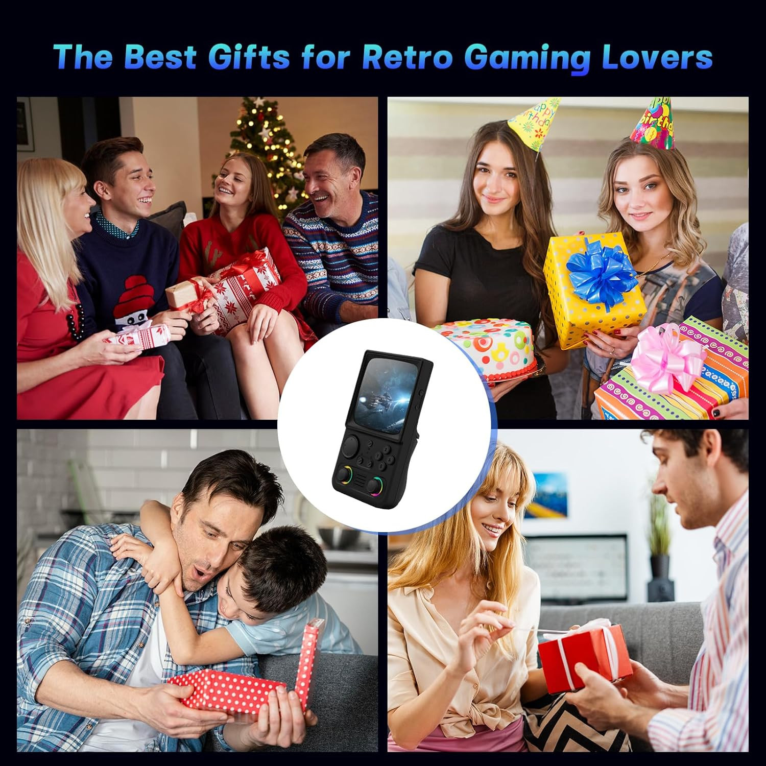 R36TMAX Retro Handheld Game Console, Portable Retro Gaming Console with 4.0” Crt