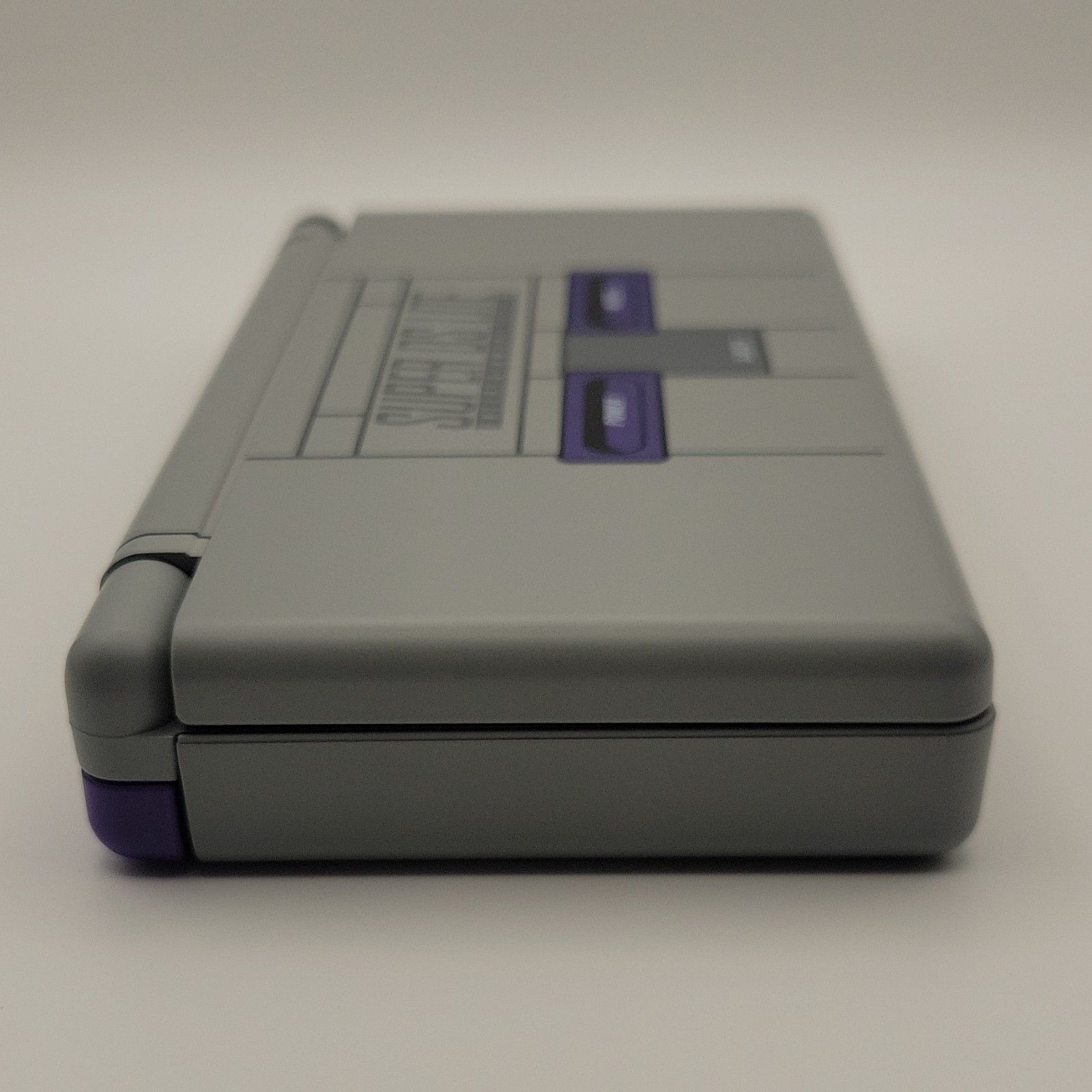 Nintendo DS Lite Super Gray Purple Handheld System Dual Screen RESHELL