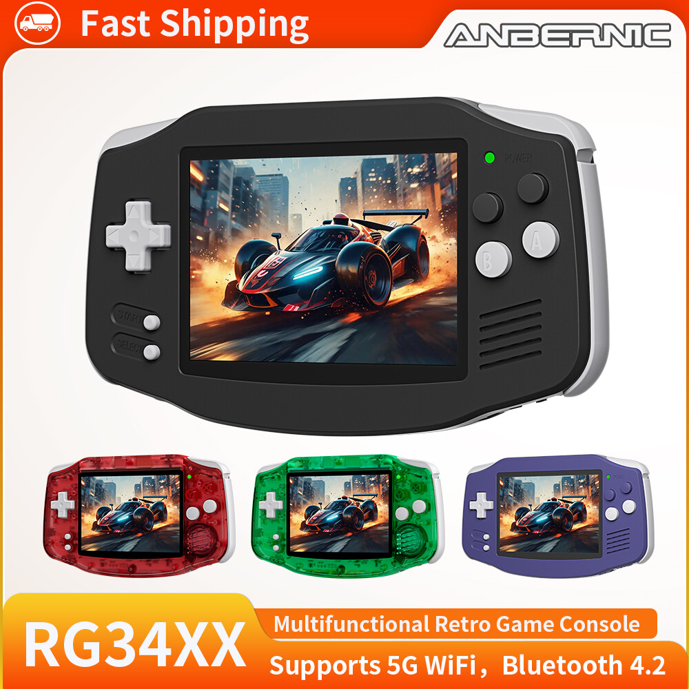 ANBERNIC RG 34XX Handheld Game Console 3.4′ Linux 64-bit 3500mAH RG34XX Gifts
