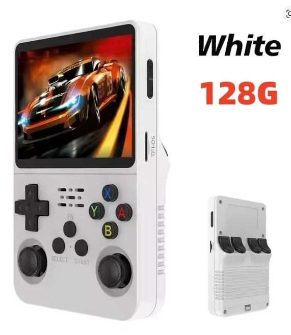 Retro Handheld Video Game Console 128GB 20000 Games 3.5 Inch IPS Screen R36S