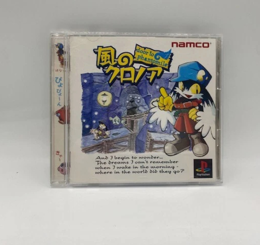 PS2 Playstation2 Console w/ Klonoa Door to Phantomile 3 set SCPH-70000 JP Ver.