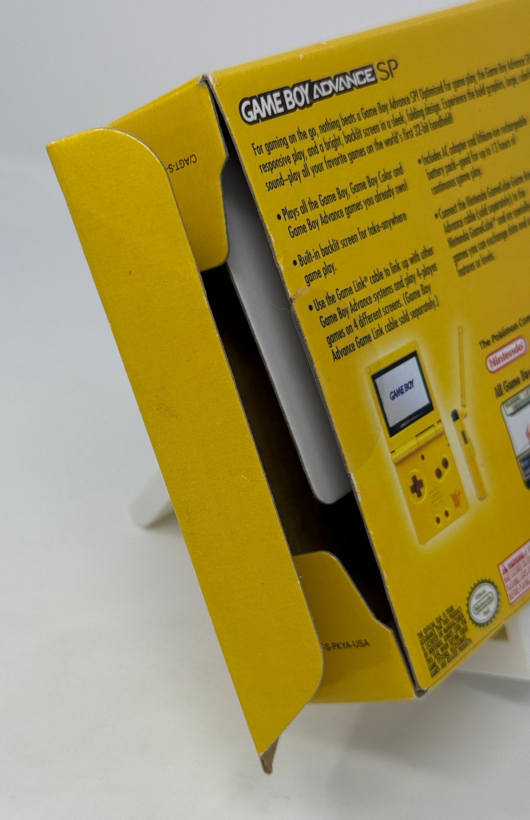 Nintendo Gameboy Advance SP Toys “R” Us Exclusive Limited Edition Pikachu IN BOX