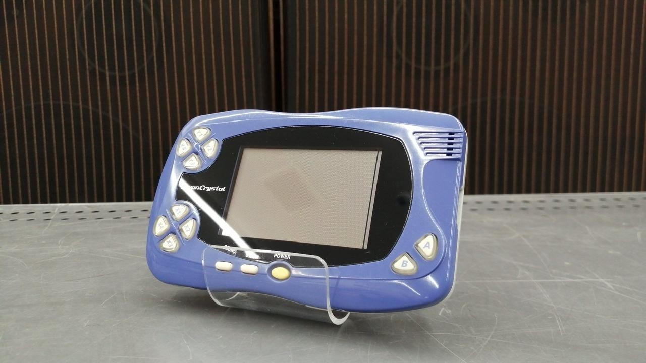 BANDAI WonderSwan Crystal SCT-001 Handheld Console Retro Gaming A2217