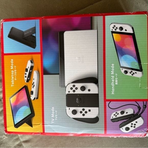 Nintendo Switch Console Organic EL Model (OLED) White Joy-Con (NEW)