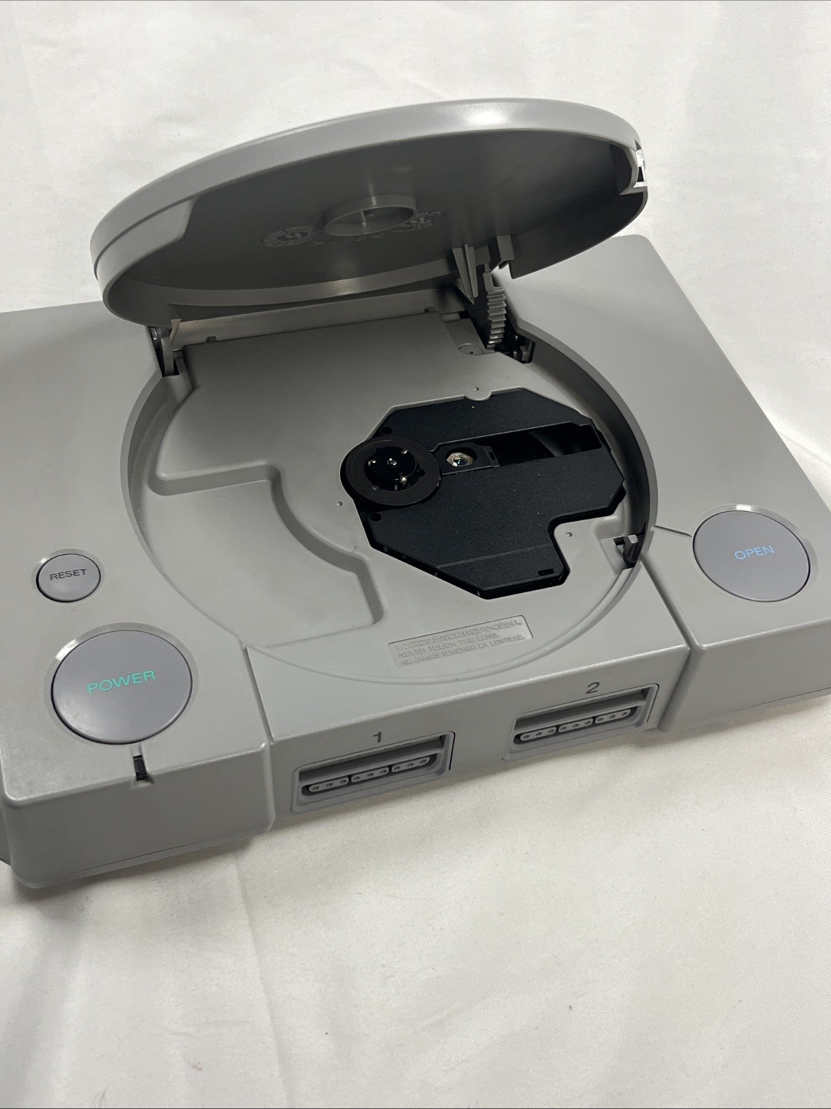 Sony PlayStation 1 Video Game Console – Gray SCPH-5501 w/ Controllers + Cords