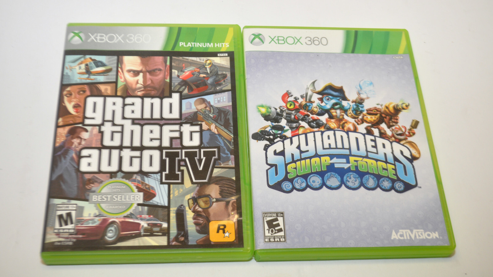 Xbox 360 S Kinect 4gb Complete Controller Console Cords + 2 Games MINT In Box