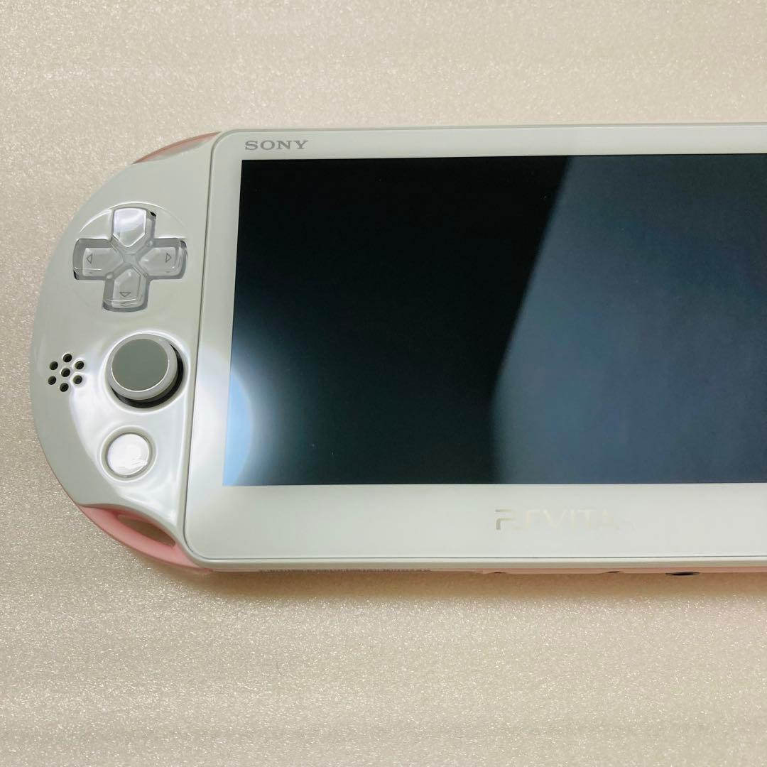 Sony PS Vita Slim PCH-2000 ZA19 Light Pink White Console Boxed Tested Japan F/S