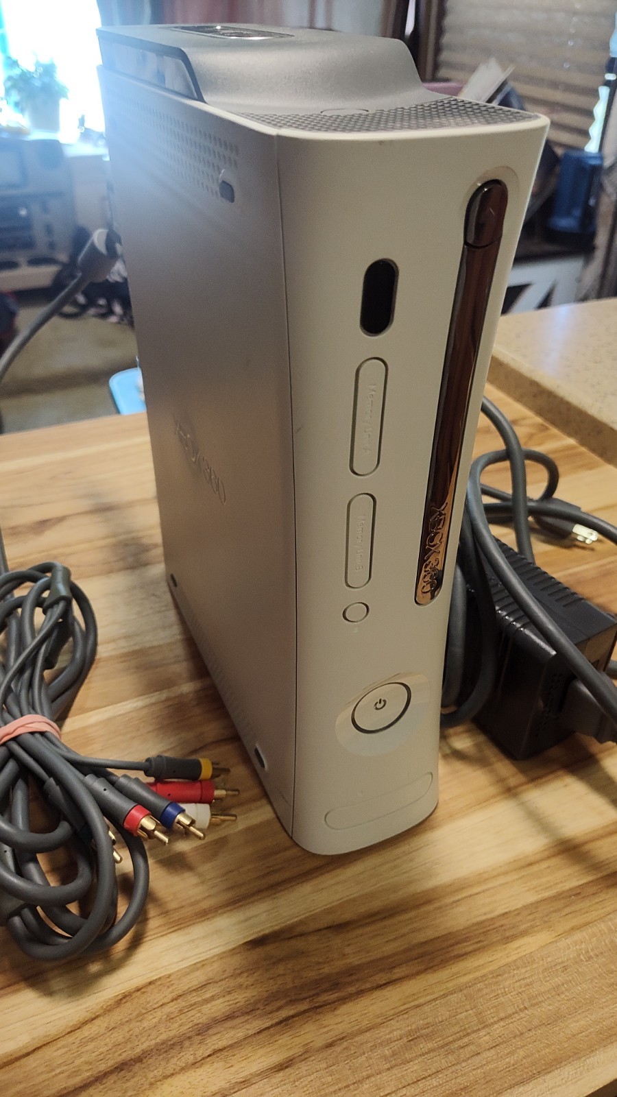 Microsoft XBox 360 Core Matte White Video Game Console Not Fully Tested