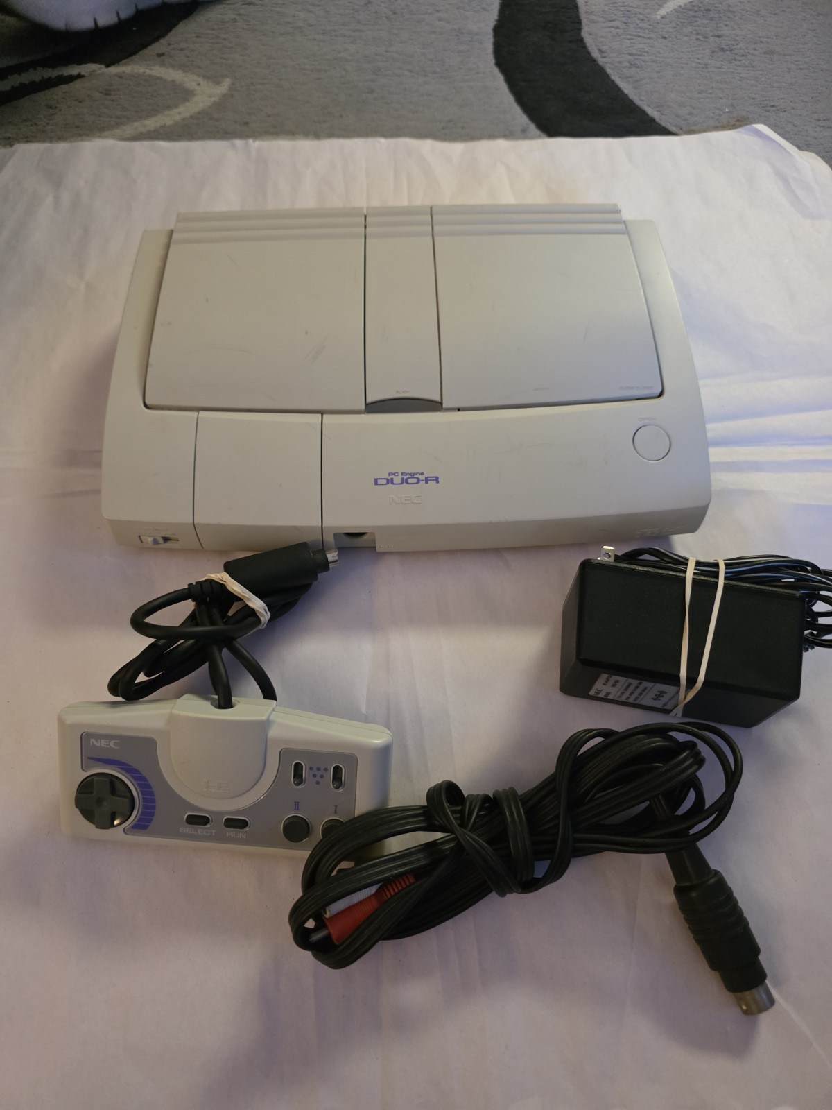PC Engine DUO-R Console (PI-TG10) PC Engine JP Tested Working Read Description
