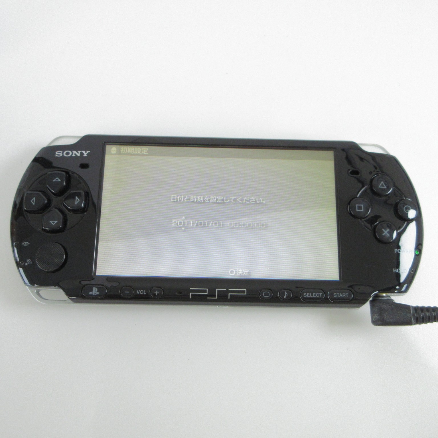 【Excellent】Sony PSP-3000 Piano Black Console No Battery Japanese Ver #DEN0223/07