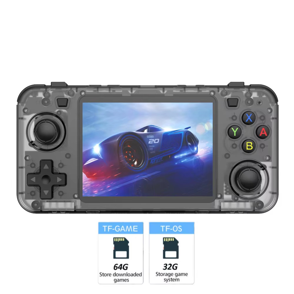 New R36H Game Console R36S Horizontal Retro Handheld Consolas Open Source Portab