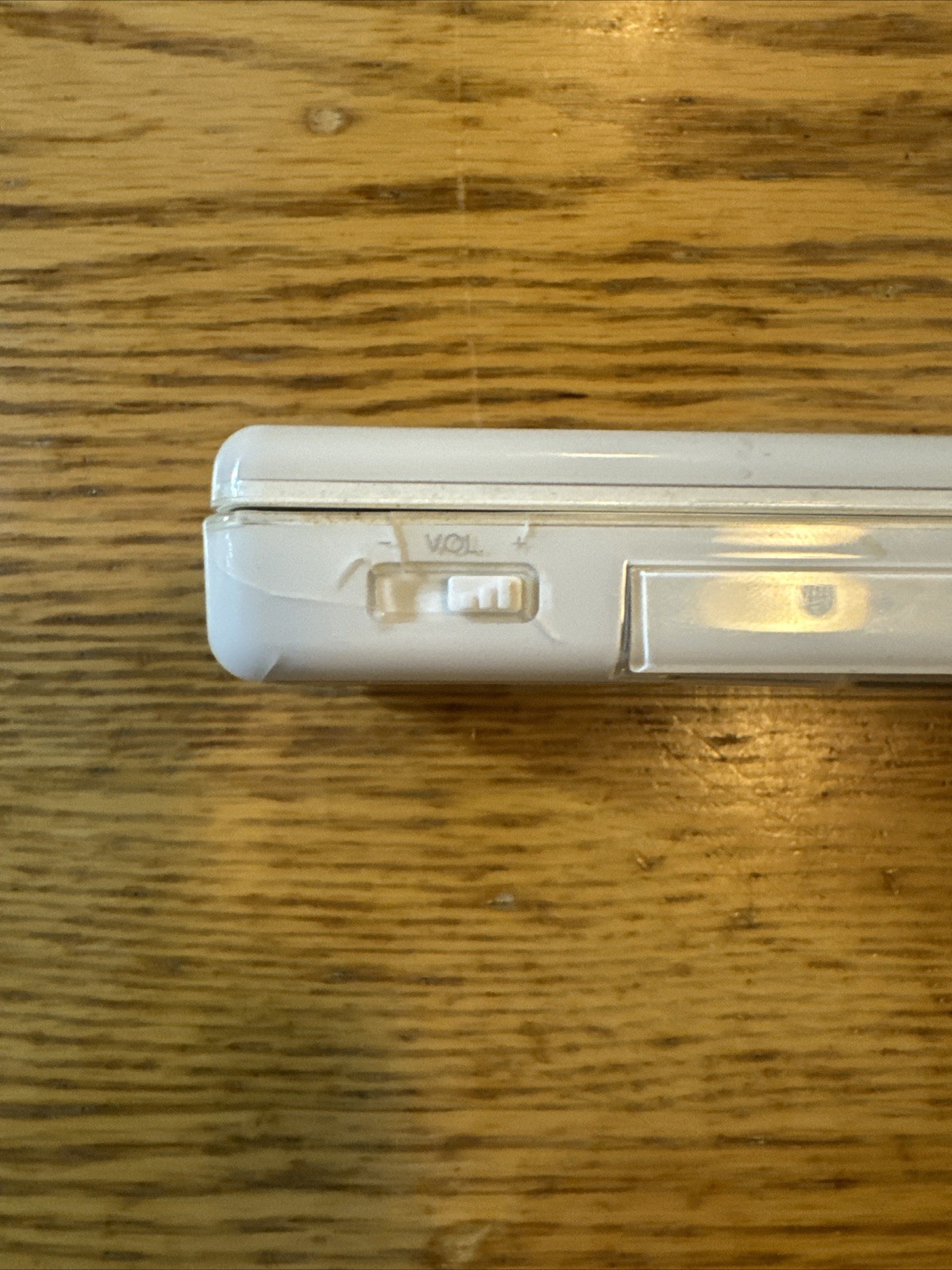 Nintendo DS Lite – Crystal White – Tested & Working, W/ Blue Stylus, NO CHARGER