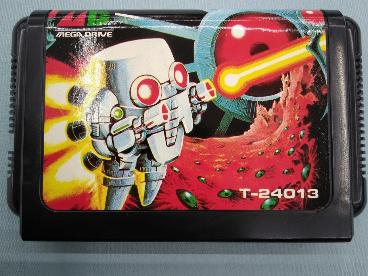 Treco Atomic Robo Kid Classic Sega Game Hollow Sticker Damage