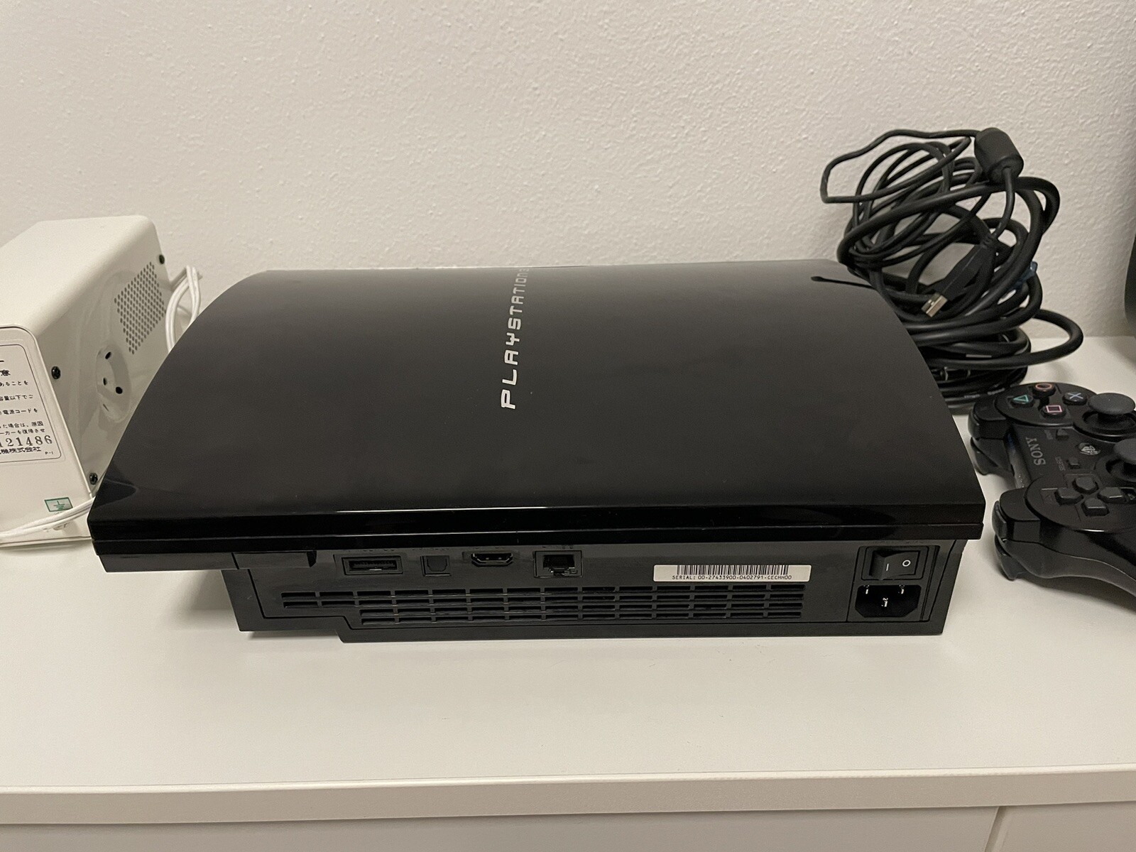 First Model PS3 CECHH00 (40GB) Jap With EU 100V Transformer – 230V