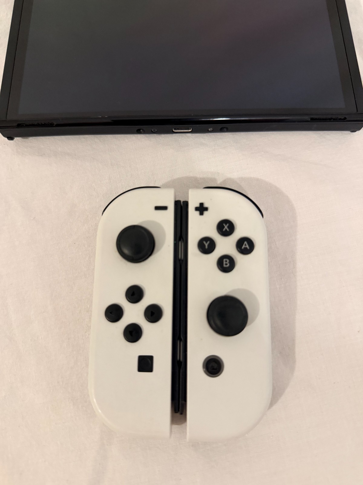Nintendo Switch OLED, USED, White Color, 3x Game BUNDLE (NEW), READ DESCRIPTION*