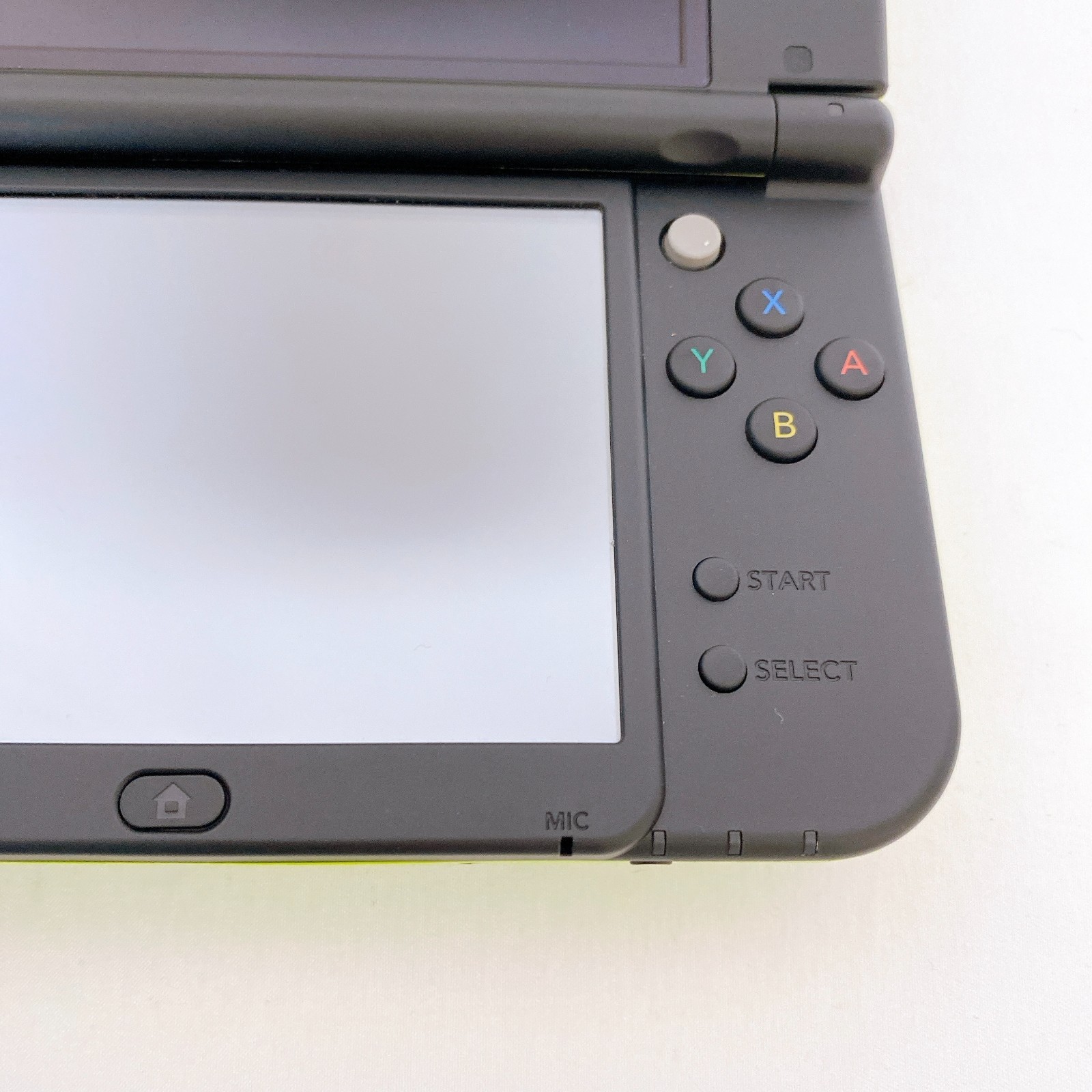 【Dual IPS】New Nintendo 3DS XL LL Lime Black Console Japan Tested Working Rank S
