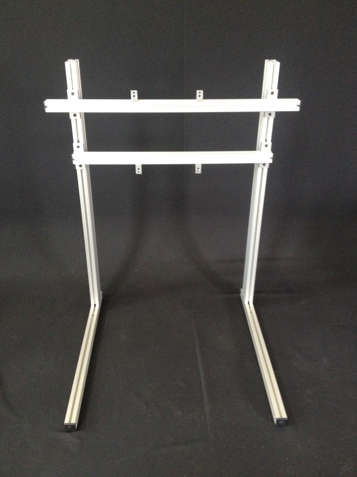 4PLAY RACING Monitor Stand SPEC15 BLACK Sim Rig Cockpit Console
